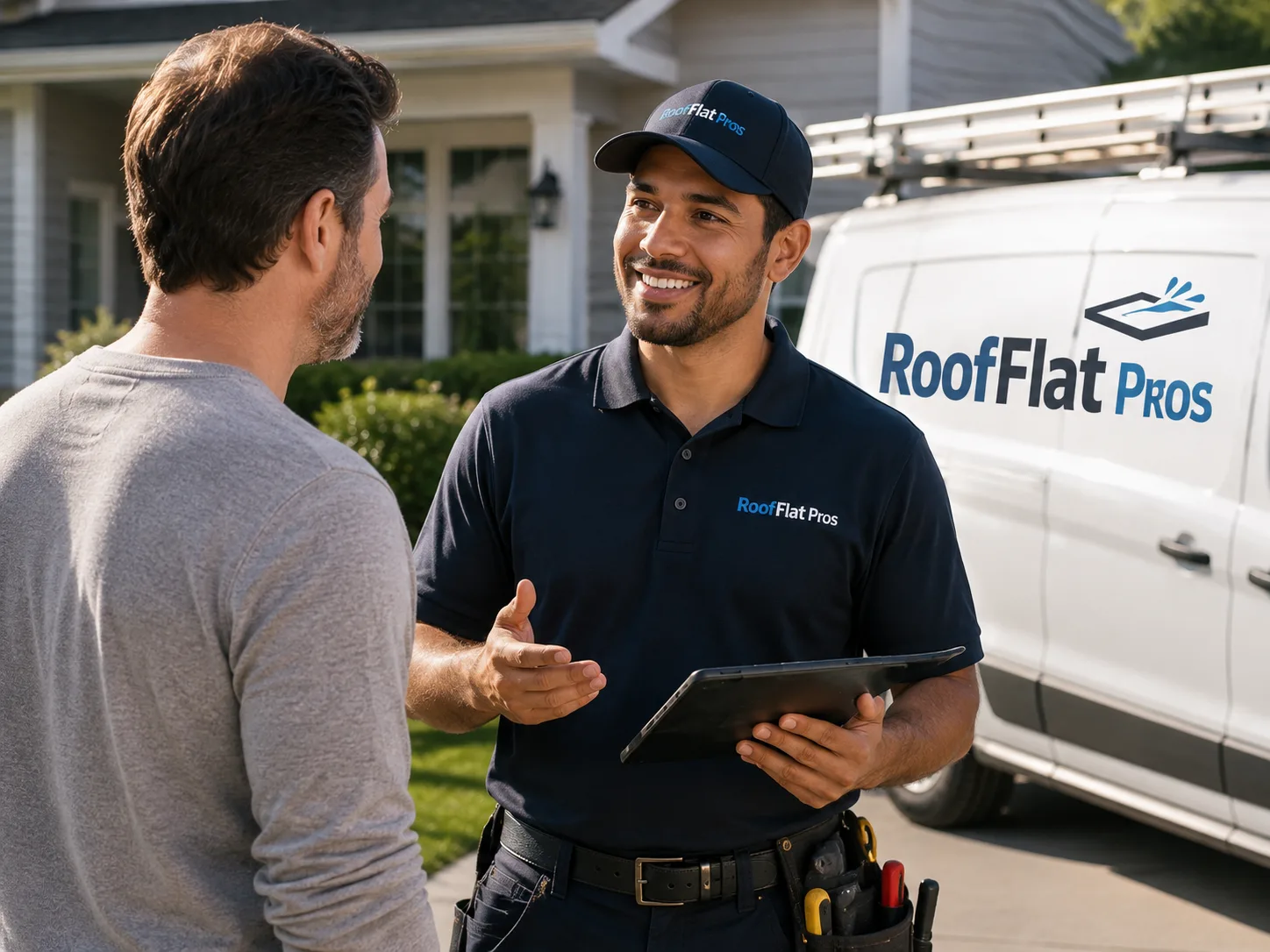 Flat Roof Leak Repair De Pere, WI common questions